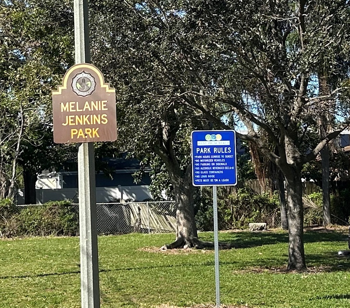 Melanie Jenkins Park City of West Palm Beach